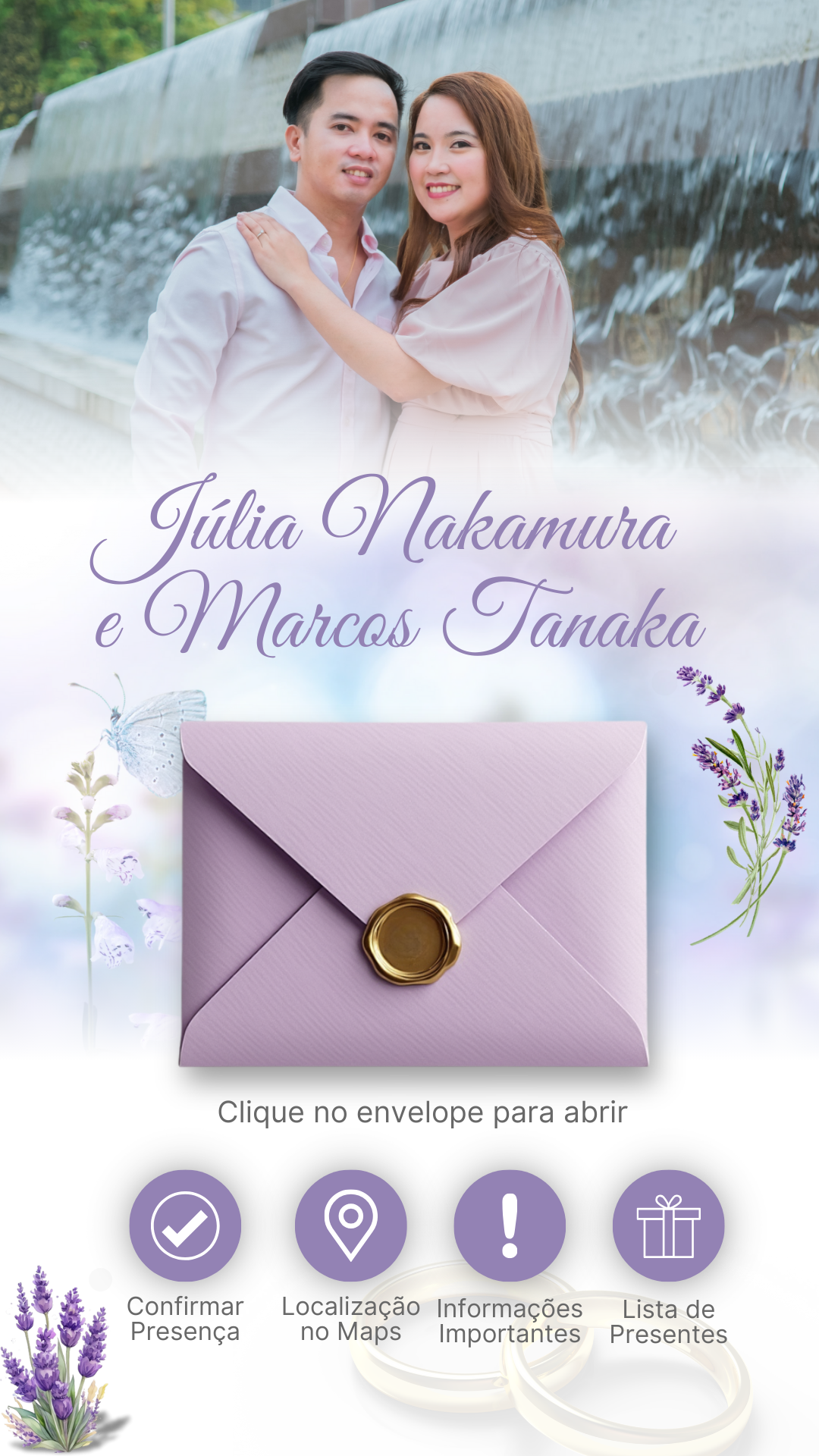 Modelo Lavanda Animado